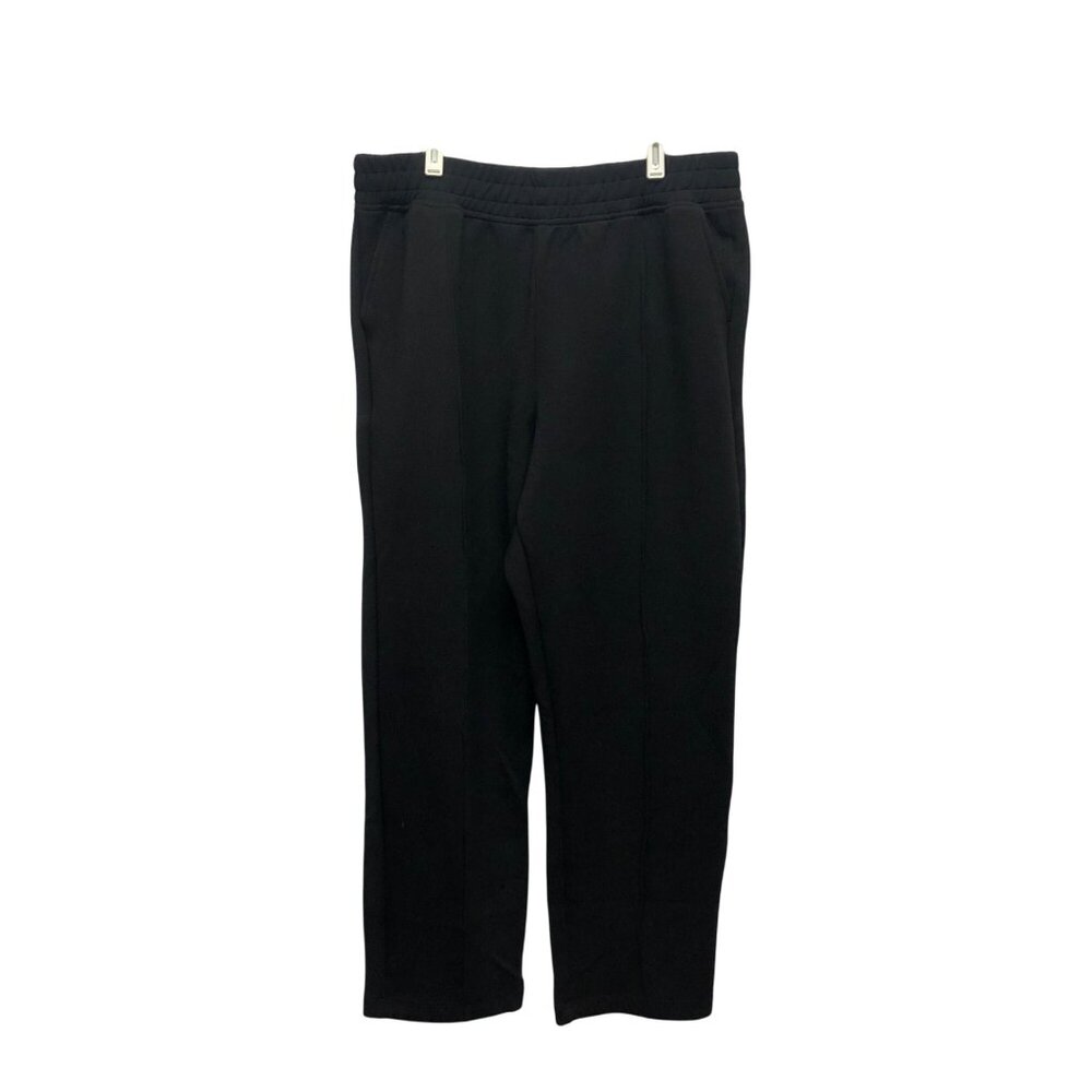 Rae Mode Pintuck Sweatpants P6344PL Womens Size 2XL Black Comfy Loungewear NEW